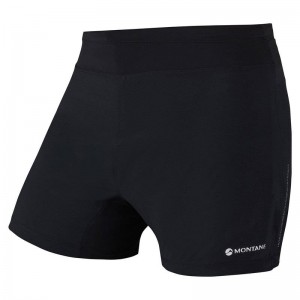 Black Montane Dragon 5" Men's Shorts | VNH5575KA