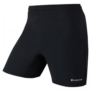 Black Montane Dragon 7" Men's Shorts | GNX231MP