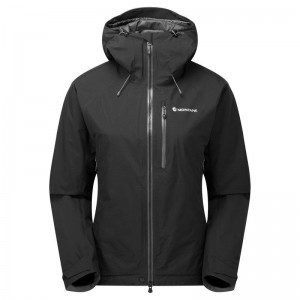 Black Montane Duality Insulated Women's Waterproof Jackets | JQW5913RQ