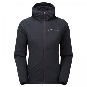 Black Montane Fireball Women's Softshell Jackets | XOD5061OE