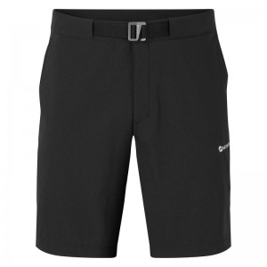 Black Montane Tenacity Lite Men's Shorts | IWB7543IN