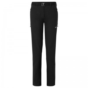 Black Montane Terra Stretch Women's Trousers | VMZ55AL