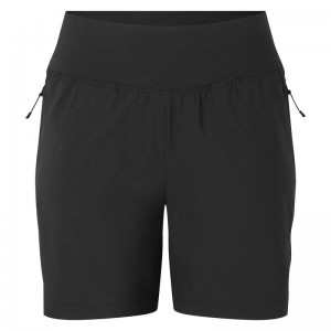 Black Montane Tucana Lite Women's Shorts | MEO6325TB