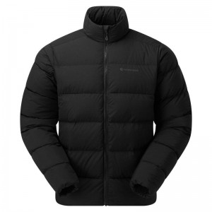 Black Montane Tundra Men's Down Jackets | KDV4853II