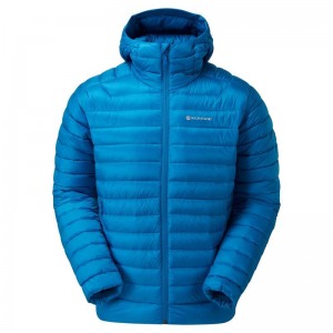 Blue Montane Anti-Freeze Hooded Men's Down Jackets | HAZ462VS