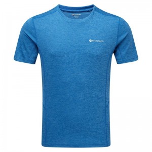 Blue Montane Dart Men's T Shirts | NOA7396BB