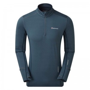 Blue Montane Dragon Pull-On Men's Fleece Jackets | ASO661AL