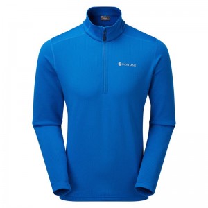 Blue Montane Protium Pull On Men's Fleece | AYV5735TQ