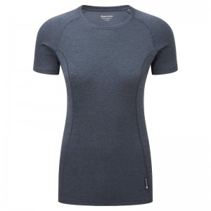 Dark Blue Montane Dart Women's T Shirts | MFK10035JI