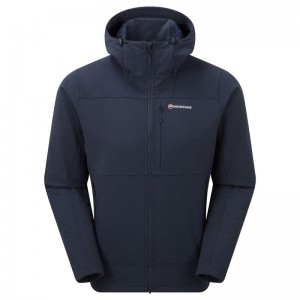 Dark Blue Montane Krypton Men's Softshell Jackets | VPC6099SZ