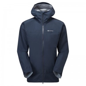 Dark Blue Montane Phase Men's Waterproof Jackets | EBP3228LT