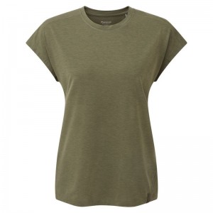 Dark Green Montane Mira Women's T Shirts | MGI9066GG