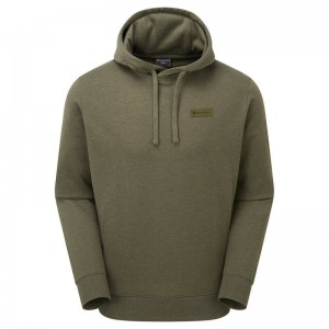 Dark Green Montane Mono Logo Men's Hoodie | SSO8978BS