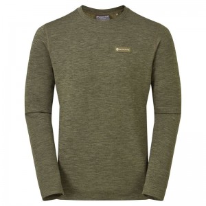 Dark Green Montane Protium Men's Sweaters | VRN2024PT