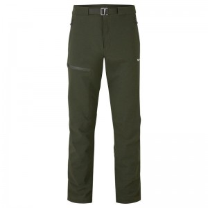 Dark Green Montane Tenacity Men's Pants | CVK23100PQ