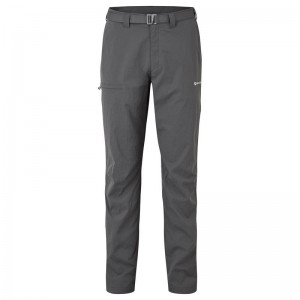 Dark Grey Montane Terra Lite Men's Pants | JGR5672HR