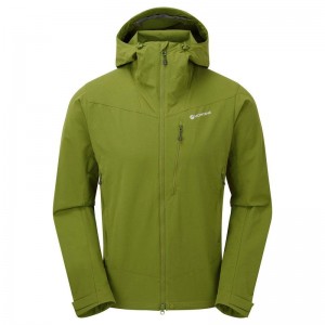 Green Montane Dyno LT Men's Softshell Jackets | BDW7629RO