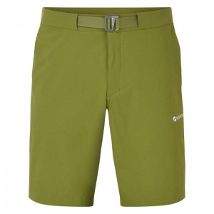 Green Montane Tenacity Lite Men's Shorts | DFR4391WD