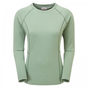 Grey Green Montane Protium Women's Sweaters | WBB360BO