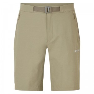 Khaki Montane Dynamic Lite Men's Shorts | XGT2484QG