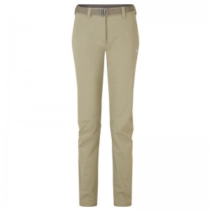 Khaki Montane Terra Stretch Lite Women's Trousers | SNG2289HX