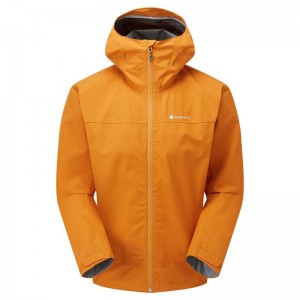 Orange Montane Spirit Men's Waterproof Jackets | LLZ8535HM