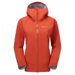 Orange Red Montane Phase XT Women's Waterproof Jackets | SCS9910TS