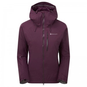 Purple Montane Duality Insulated Women's Waterproof Jackets | UNM9823JR