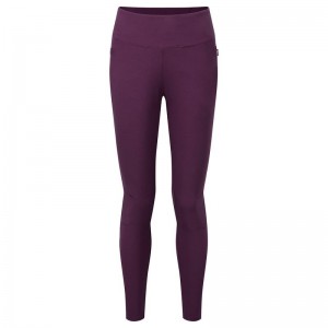 Purple Montane Ineo Women's Leggings | OTP5119JI