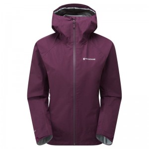 Purple Montane Spirit Women's Waterproof Jackets | GHX6095BL