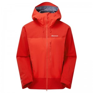 Red Montane Phase XPD Men's Waterproof Jackets | HMP2153FU