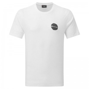 White Montane Transpose Men's T Shirts | CLC2769MK