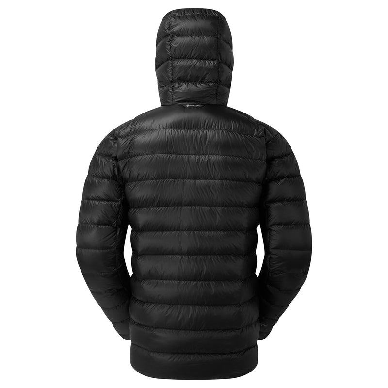 Black Montane Alpine 850 Lite Hooded Men's Down Jackets | YUP1439FU