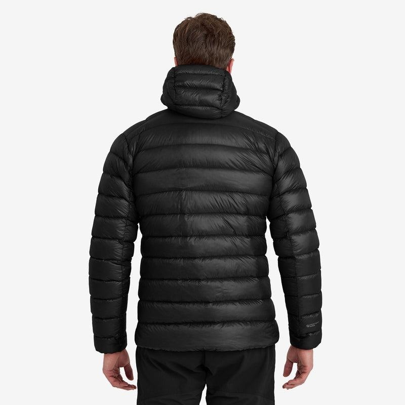 Black Montane Alpine 850 Lite Hooded Men's Down Jackets | YUP1439FU