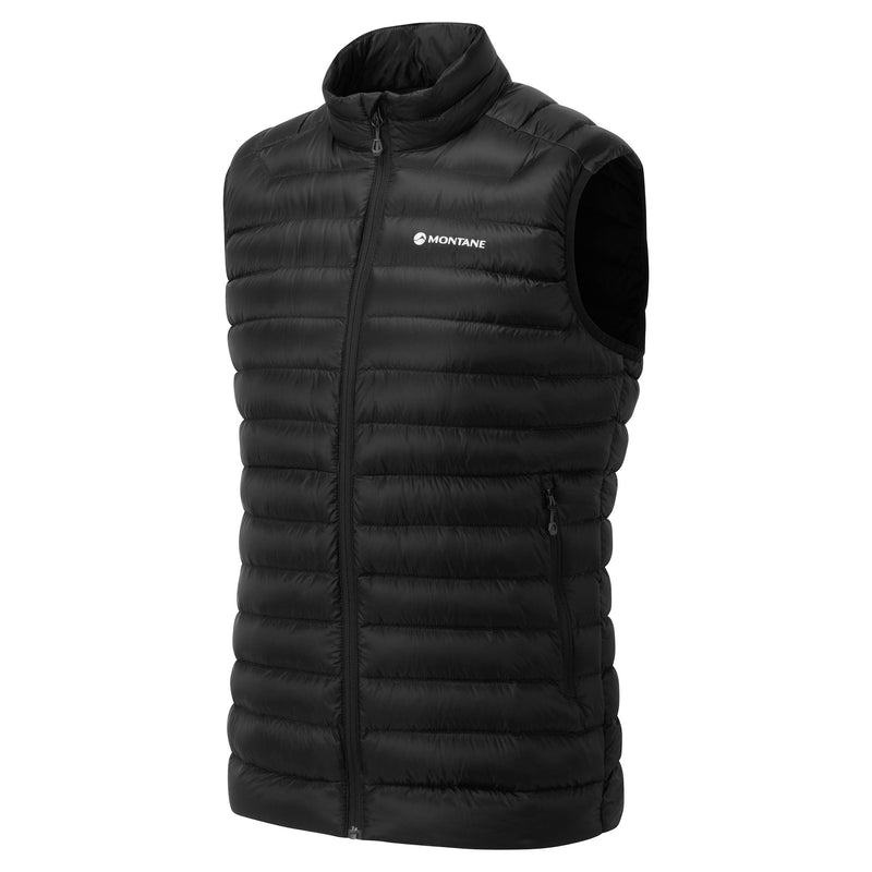 Black Montane Anti-Freeze Down Men's Vest | MJU4479FF