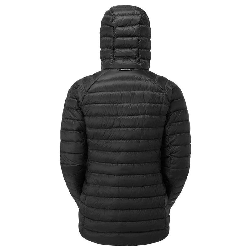 Black Montane Anti-Freeze Hooded Women's Down Jackets | NAI2258YQ