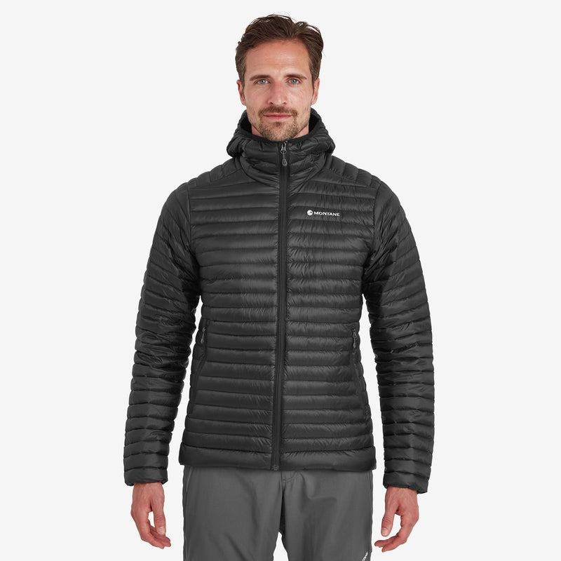 Black Montane Anti-Freeze Lite Hooded Men's Down Jackets | YOI114OE