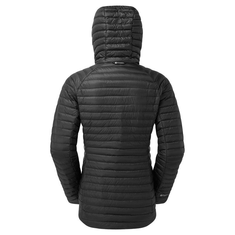 Black Montane Anti-Freeze Lite Hooded Women's Down Jackets | XRR4715SS