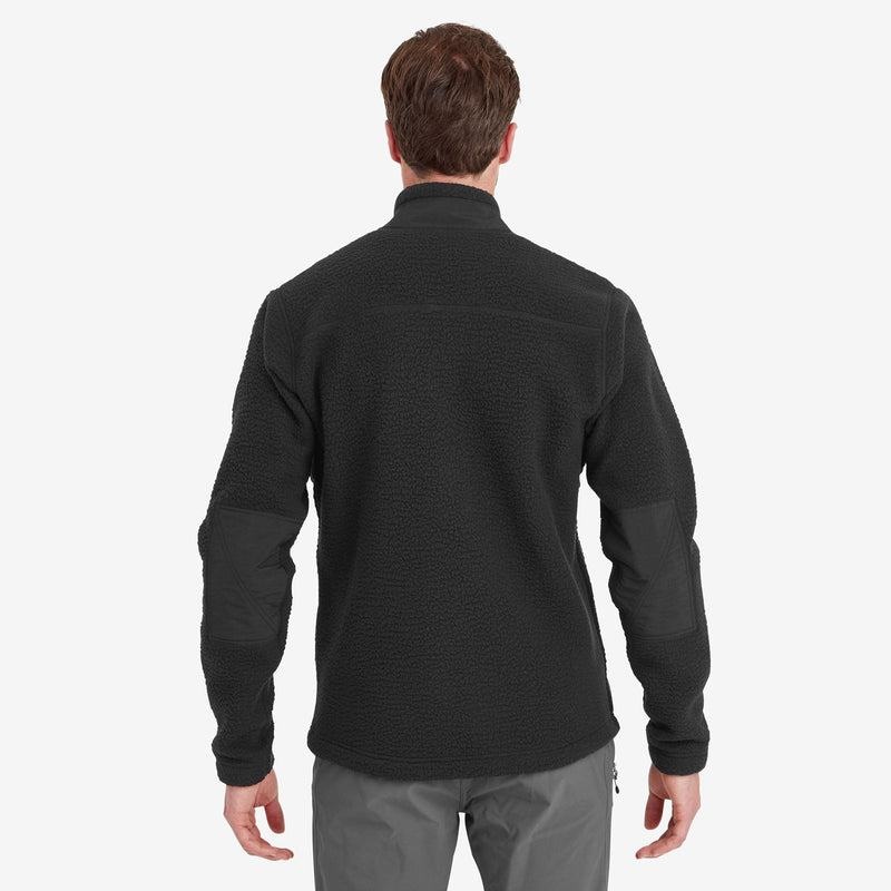 Black Montane Chonos Men's Fleece Jackets | YFV746VW