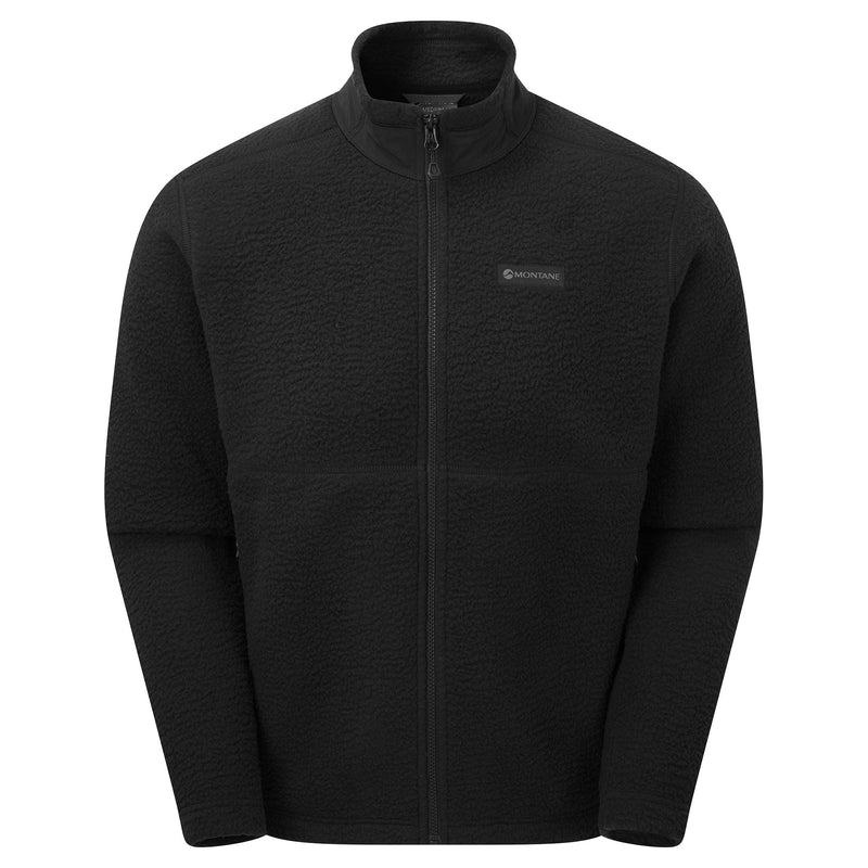 Black Montane Chonos Men\'s Fleece Jackets | YFV746VW