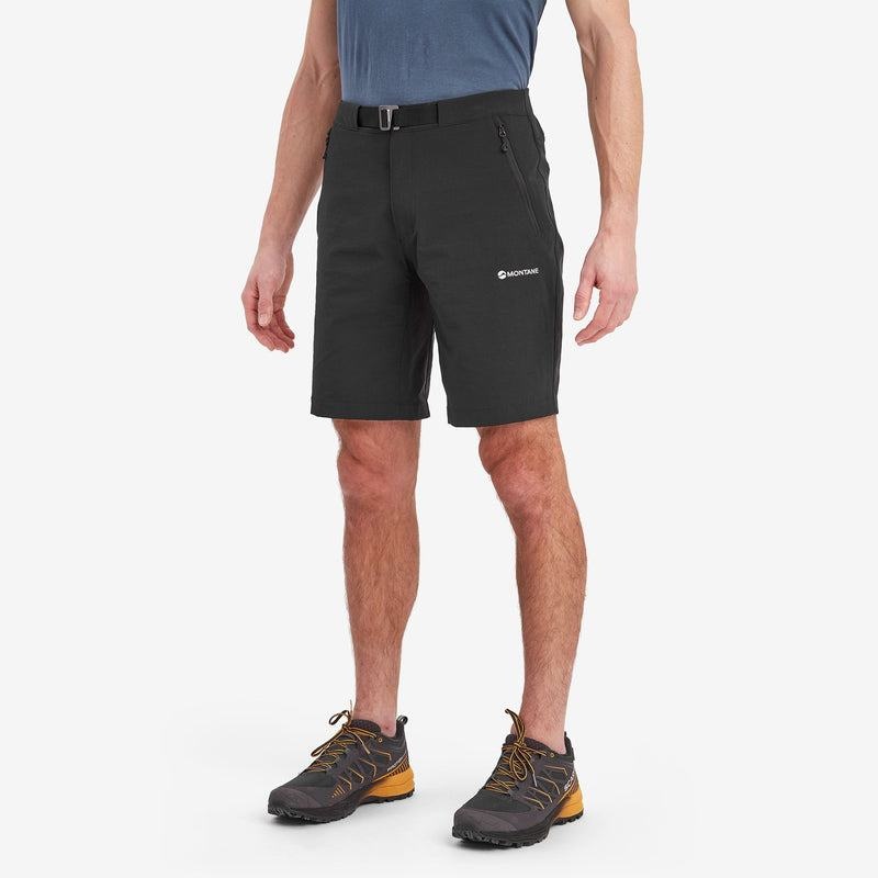 Black Montane Dynamic Lite Men's Shorts | KLT9243BI