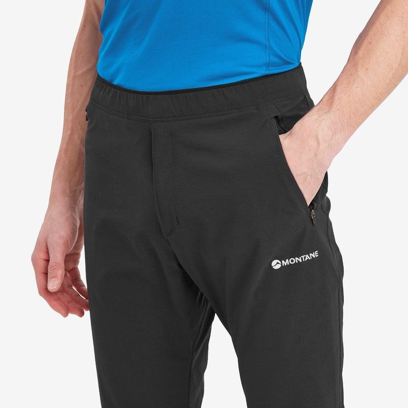 Black Montane Dynamic Nano Men's Pants | LUS2589SI