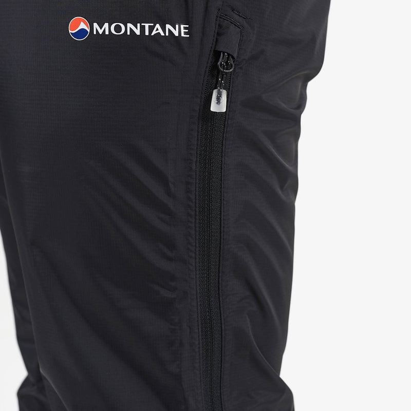 Black Montane Dynamo Waterproof Pull-Over Women's Trousers | LMW5829UM