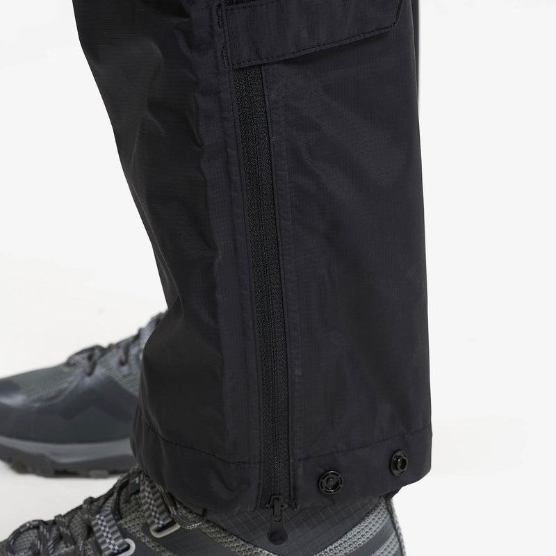 Black Montane Dynamo Waterproof Pull-Over Women's Trousers | LMW5829UM