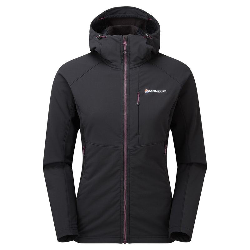 Black Montane Krypton Women\'s Softshell Jackets | VQX7742DB