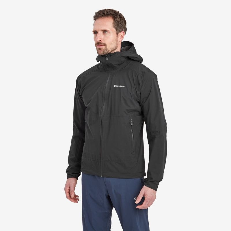 Black Montane Minimus Lite Men's Waterproof Jackets | VNG3980DR