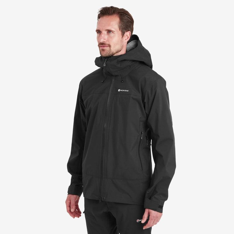 Black Montane Phase XT Men's Waterproof Jackets | UOI7719UN