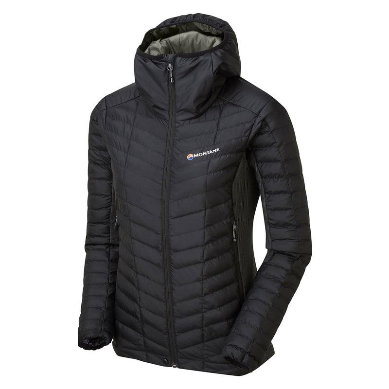 Black Montane Phoenix Stretch Women's Down Jackets | TNU6615CX