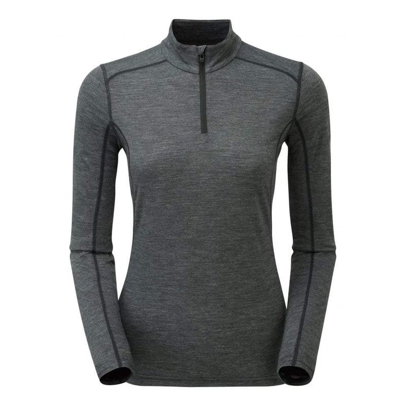 Black Montane Primino 140 Zip Neck Women\'s Base Layer Tops | PMI499CT