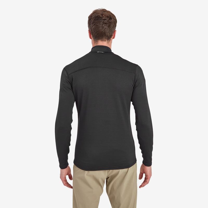 Black Montane Protium Lite Pull On Men's Fleece | BUD7158YT